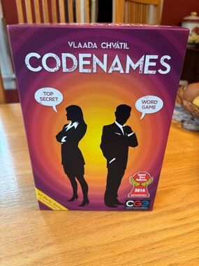 Codenames Word Game - New Sealed Cards